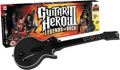 PlayStation 3 Guitar Hero III - Standalone Guitar (Les Paul)(PS3)(Pwned) - Activision 1200G