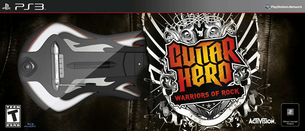 PlayStation 3 Guitar Hero: Warriors of Rock - Standalone Guitar (PS3)(Pwned) - Activision 1200G