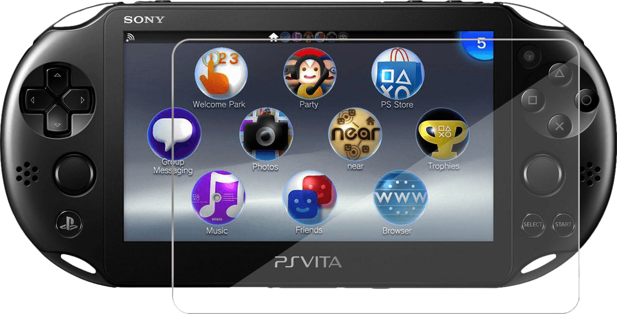 PS Vita Slim Tempered Glass Screen Protector - 2000 Series (PS Vita)(New) - Various 50G