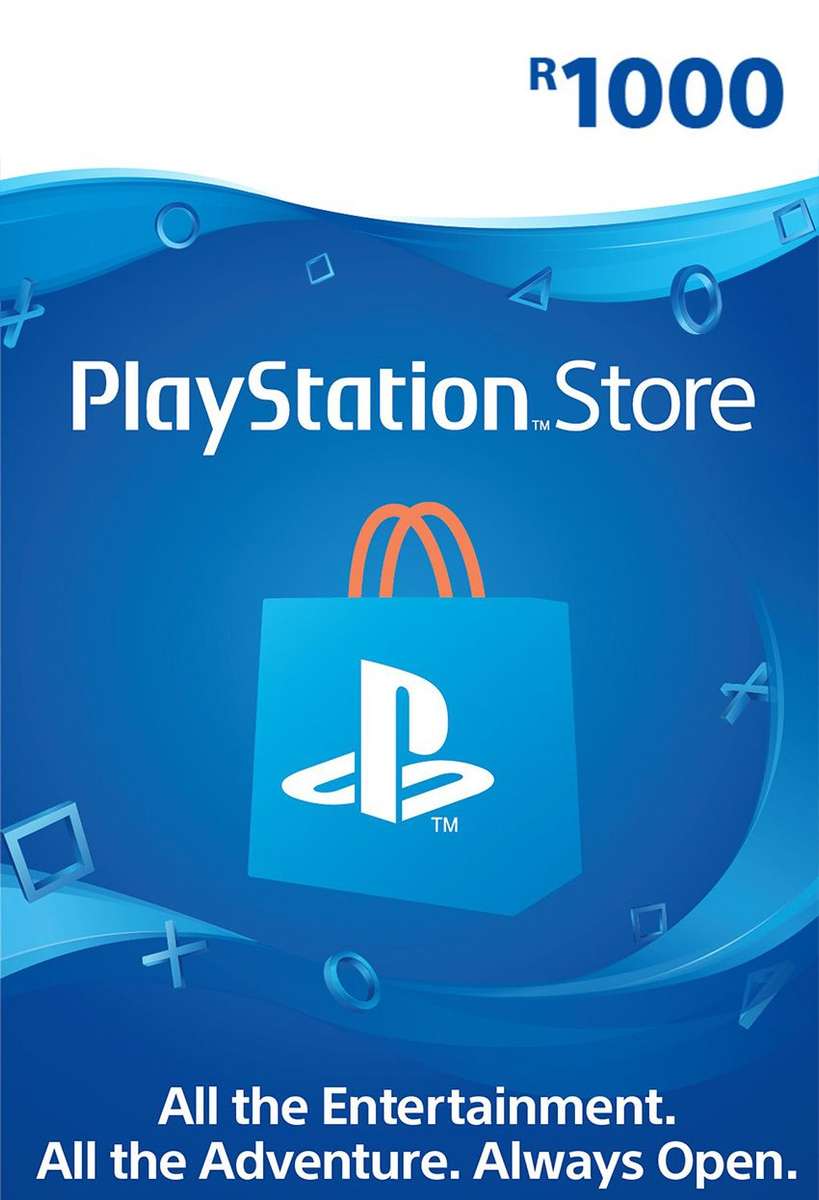 PlayStation Network Card: R1000 PSN Wallet Top Up [Digital Code] - Sony (SIE / SCE)