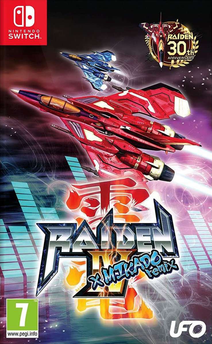 Raiden IV x MIKADO remix (NS / Switch)(New) - UFO Interactive 100G