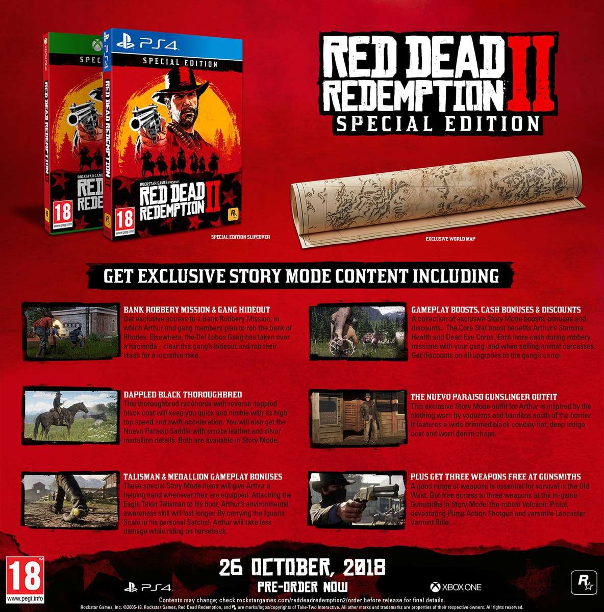 Red Dead Redemption II - Special Edition (PS4)(New) - Rockstar Games 90G