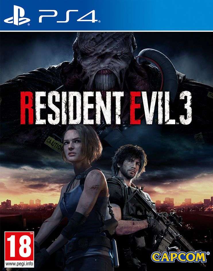 Resident Evil 3 (PS4)(New) - Capcom 90G