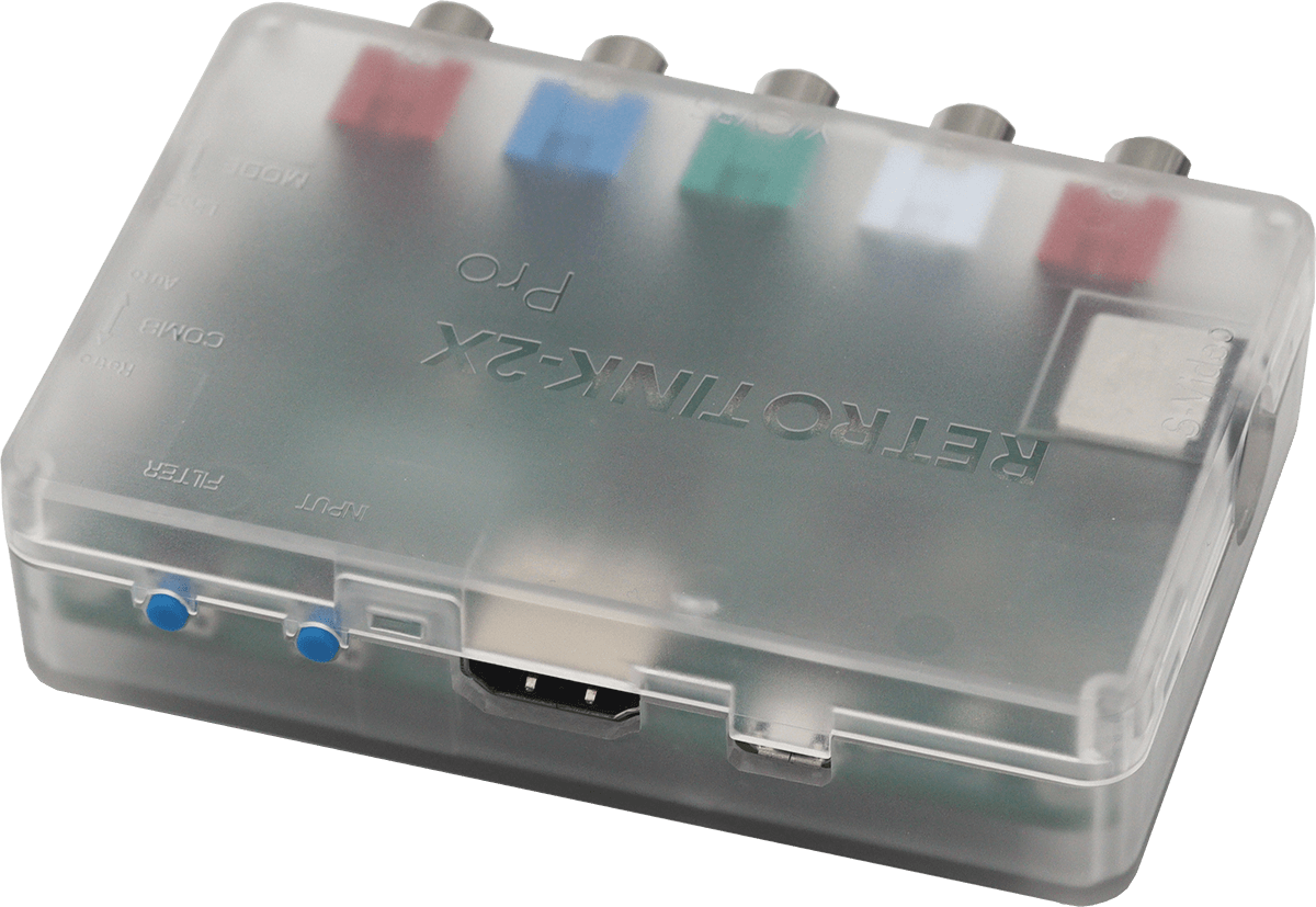RetroTINK-2X Pro Upscaler - Clear (New) - RetroTINK 500G