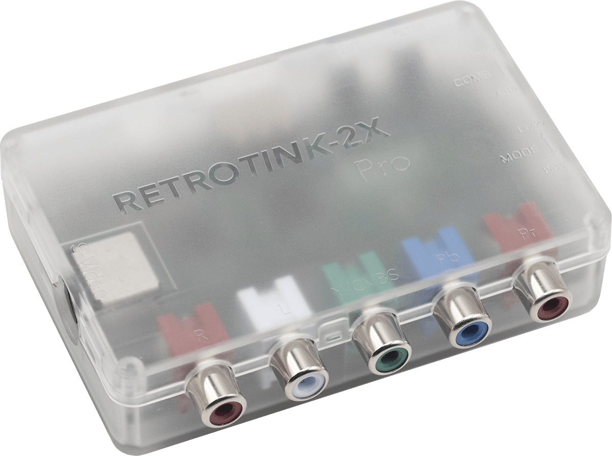 RetroTINK-2X Pro Upscaler - Clear (New) - RetroTINK 500G