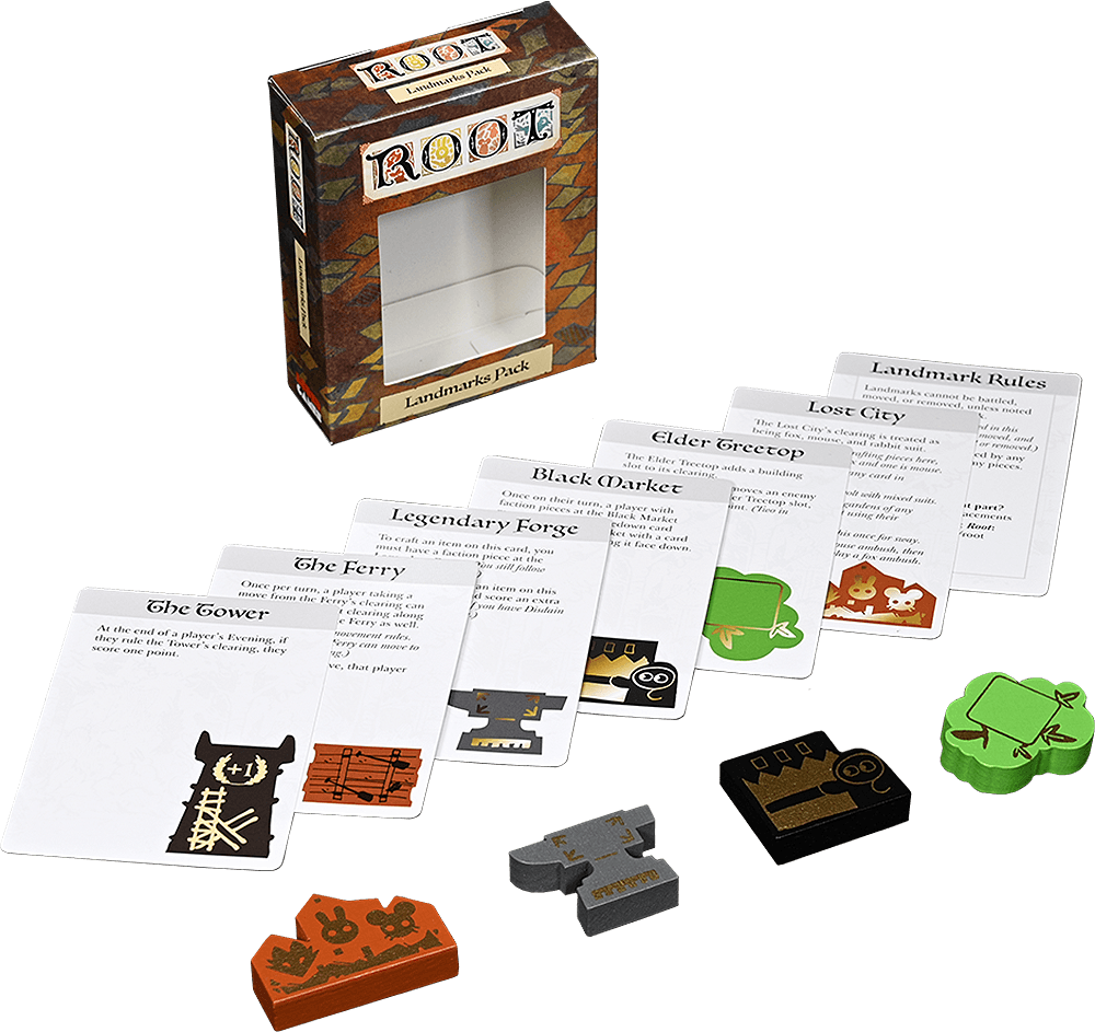 Root: Landmarks Pack (New) - Leder Games 150G