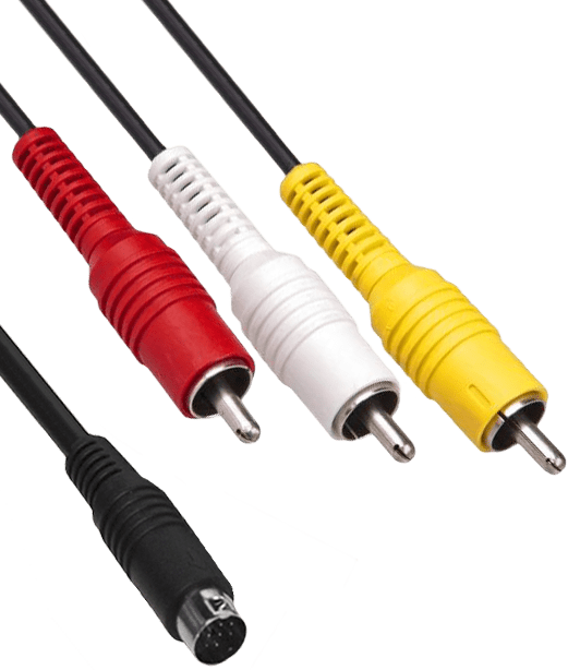 SEGA Mega Drive II S-Video to AV Cable - 1.8m - Generic (SMD)(New) - Various 100G