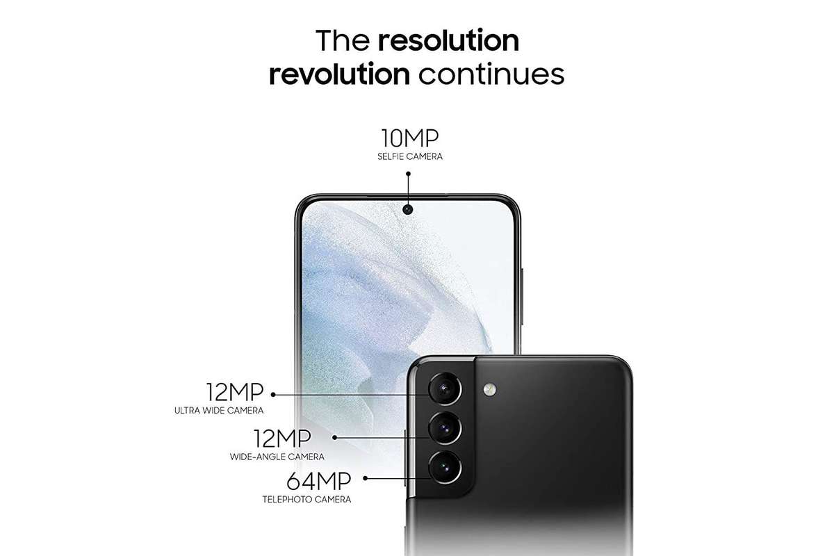 Samsung Galaxy S21 Plus 5G - 256GB Phantom Black (New) - Samsung 1000G