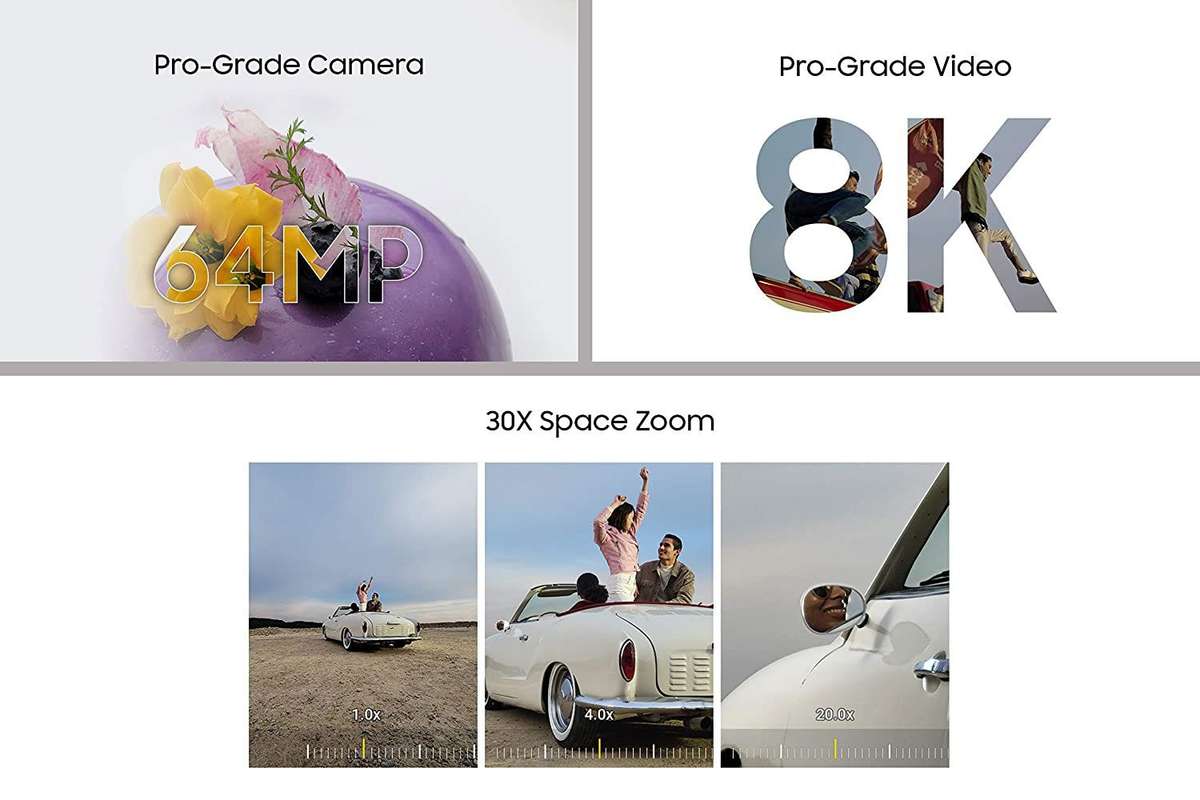 Samsung Galaxy S21 Plus 5G - 256GB Phantom Black (New) - Samsung 1000G