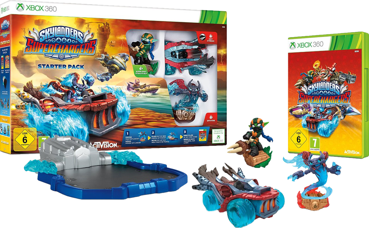 Skylanders: SuperChargers - Starter Pack (Xbox 360)(New) - Activision 1200G