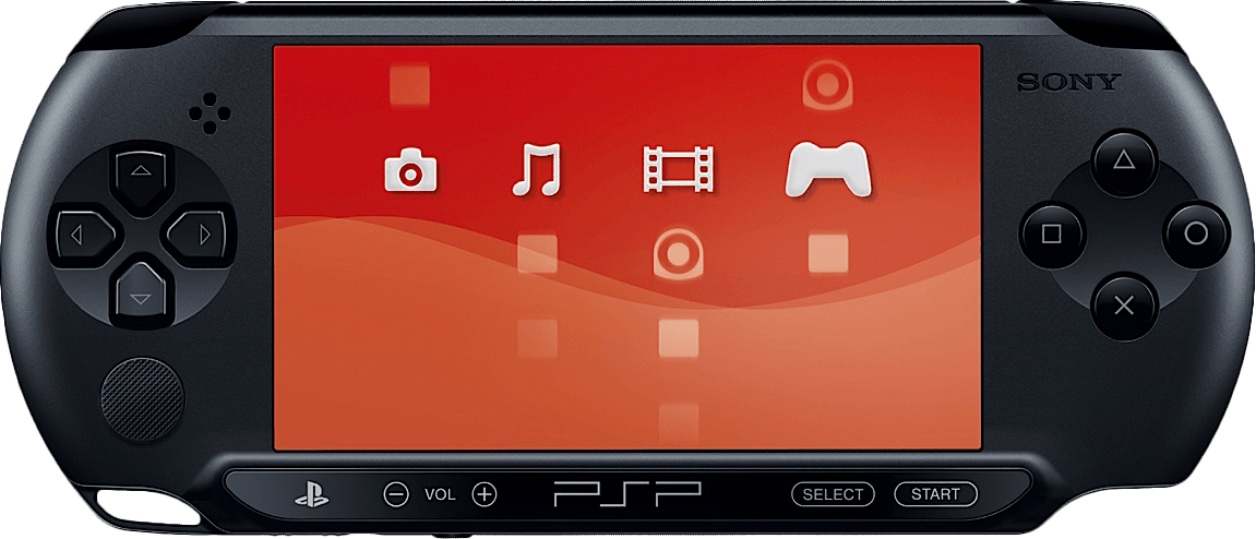 Sony PlayStation Portable Console - Charcoal Black (E1000 Series / Street)(PSP)(Pwned) - Sony (SIE