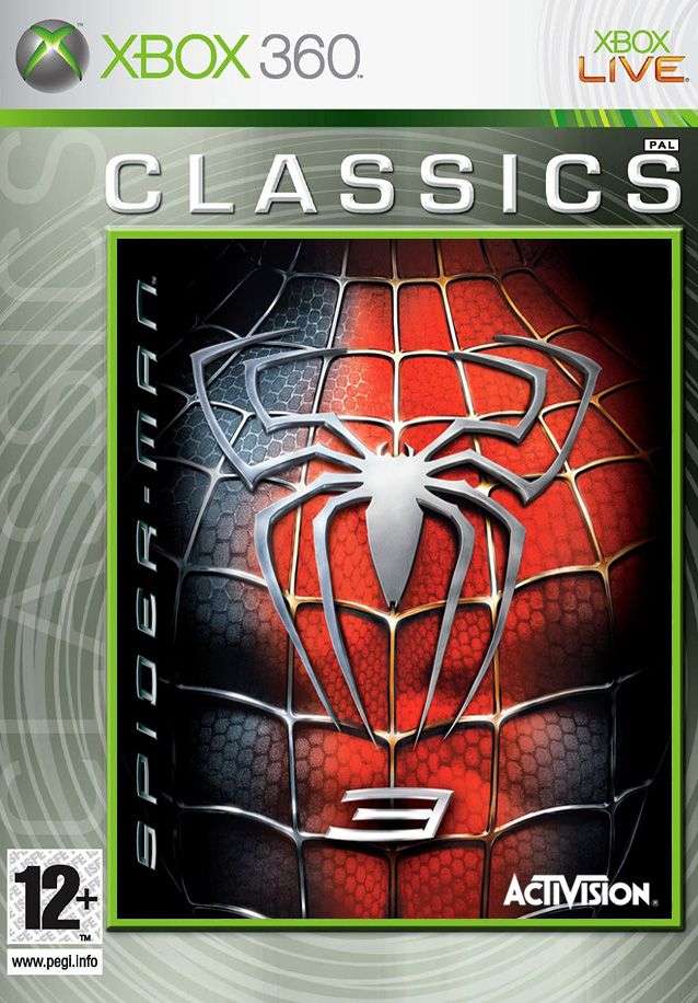 Spider-Man 3 - Classics (Xbox 360)(Pwned) - Activision 130G