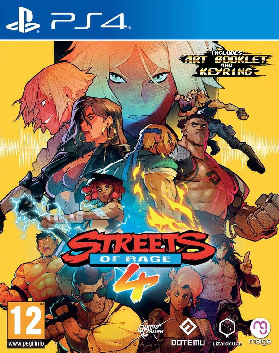 Streets of Rage 4 (PS4)(New) - Merge Games 90G