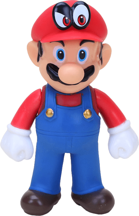 Super Mario 5'' Figure: Cappy Cap Mario (New) - Various 100G