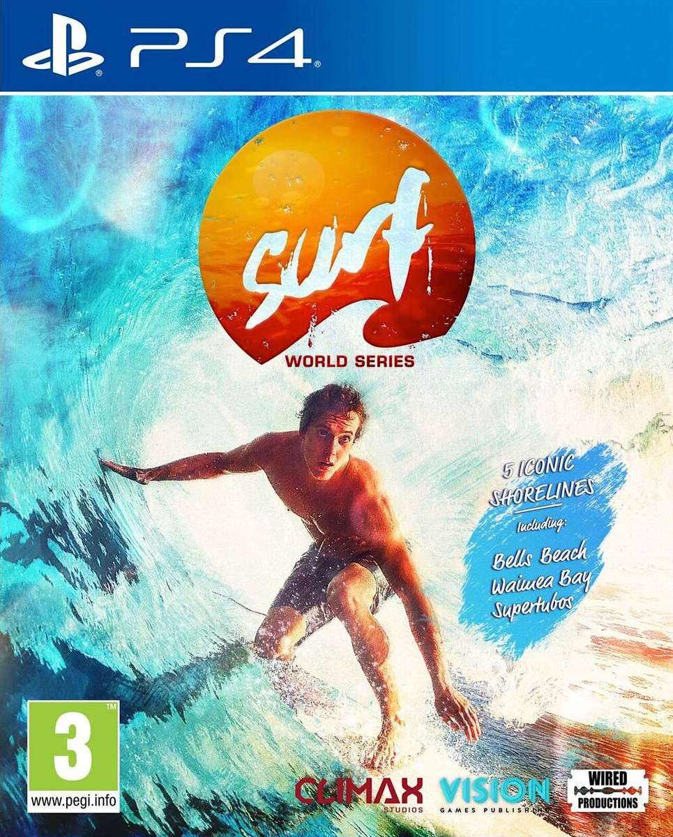 Surf World Series (PS4)(New) - Vision Games Publishing 90G