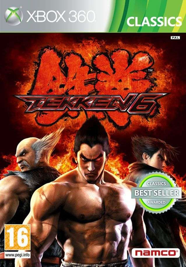 Tekken 6 - Classics / Greatest Hits (Xbox 360)(Pwned) - Namco Bandai Games 130G