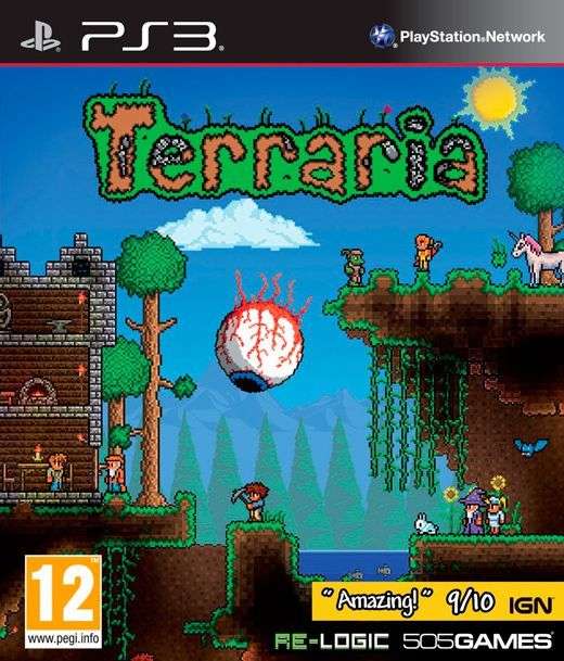 Terraria (PS3)(New) - 505 Games 120G