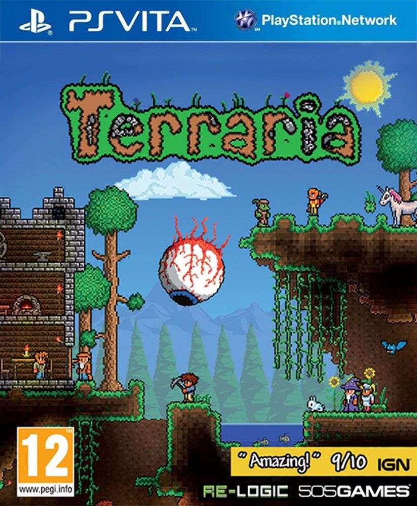 Terraria (PS Vita)(Pwned) - Sony Computer Entertainment 80G