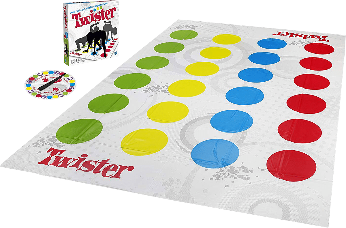 Twister Board Game The Classic Game , With 2 More Moves