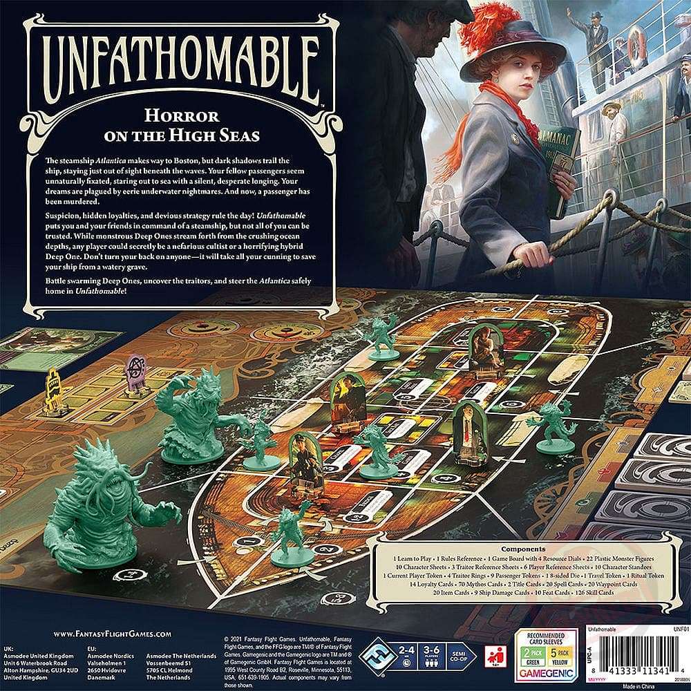 Unfathomable (New) - Fantasy Flight Games 2200G