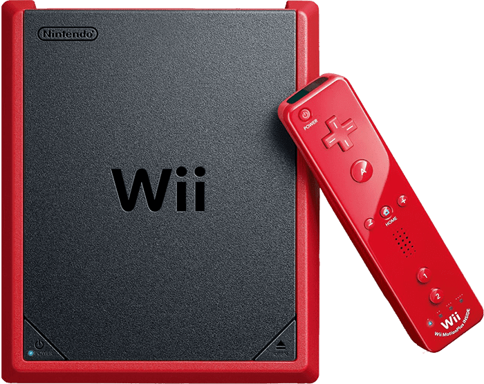 Nintendo Wii Mini Console - Red (Wii)(Pwned) - Nintendo 1500G