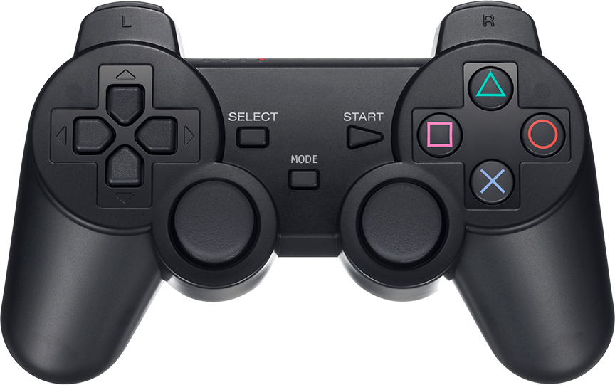 Wireless Controller - Generic Black (PS1 / PS2)(New) - Various 200G