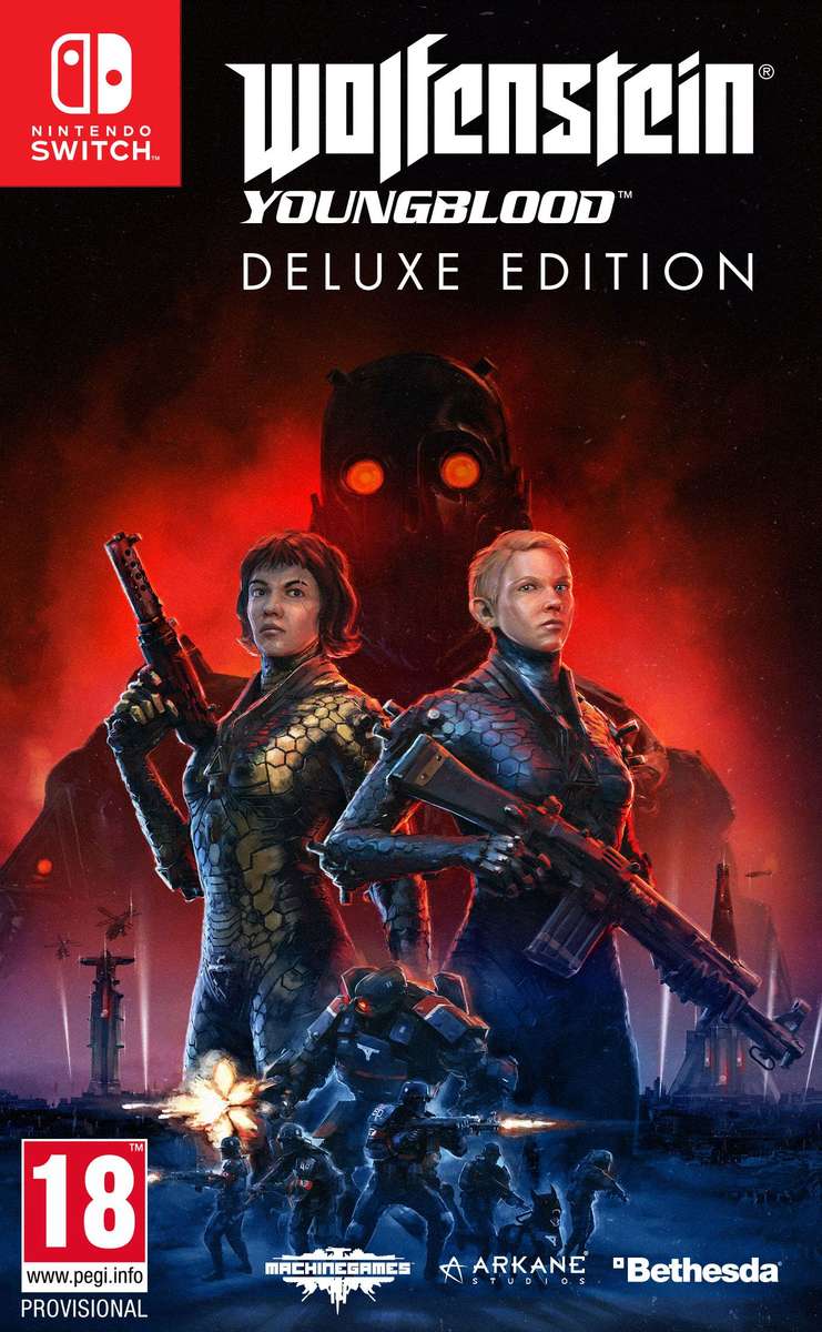 Wolfenstein: YoungBlood - Deluxe Edition (NS / Switch)(New) - Bethesda Softworks 100G
