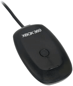 Xbox 360 Wireless Gaming Receiver for PC - Black (Xbox 360)(Pwned) - Microsoft Game Studios 100G
