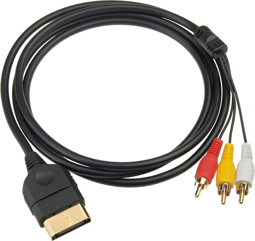 Xbox Composite AV to RCA Cable - Generic (Xbox)(New) - Various 100G