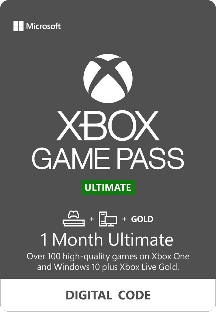 Xbox Game Pass Ultimate 1 Month / 30 Days Membership [Digital Code] - Microsoft Game Studios