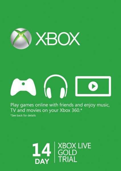 Xbox Live 14 Day Gold Membership Trial [Digital Code] - Microsoft / Xbox Game Studios