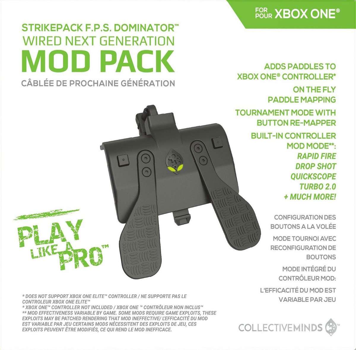 Collective Minds StrikePack F.P.S. Dominator Controller Mod Pack (Xbox One)(New) - Collective Minds