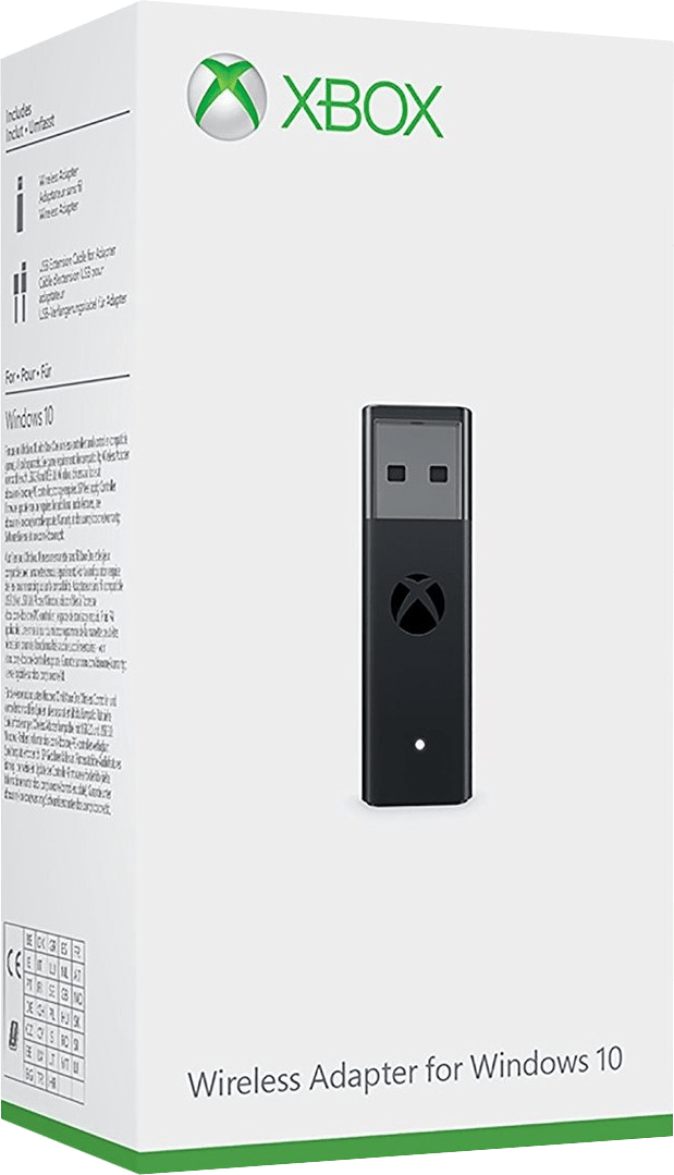 Xbox One Controller Wireless Adapter v2 for Windows (PC)(New) - Microsoft Game Studios 250G
