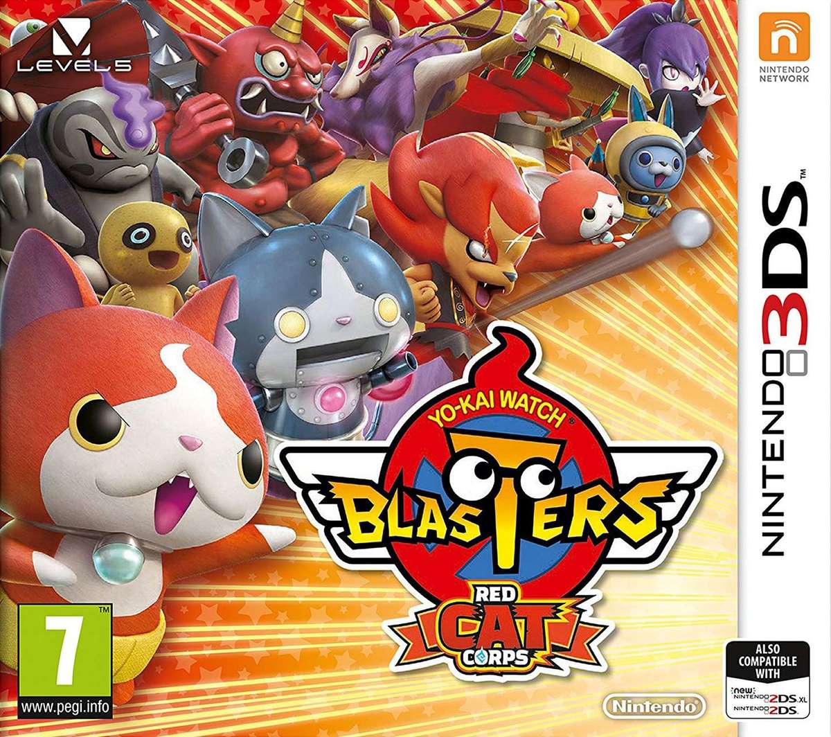 Yo-Kai Watch Blasters: Red Cat Corps (3DS)(New) - Nintendo 110G