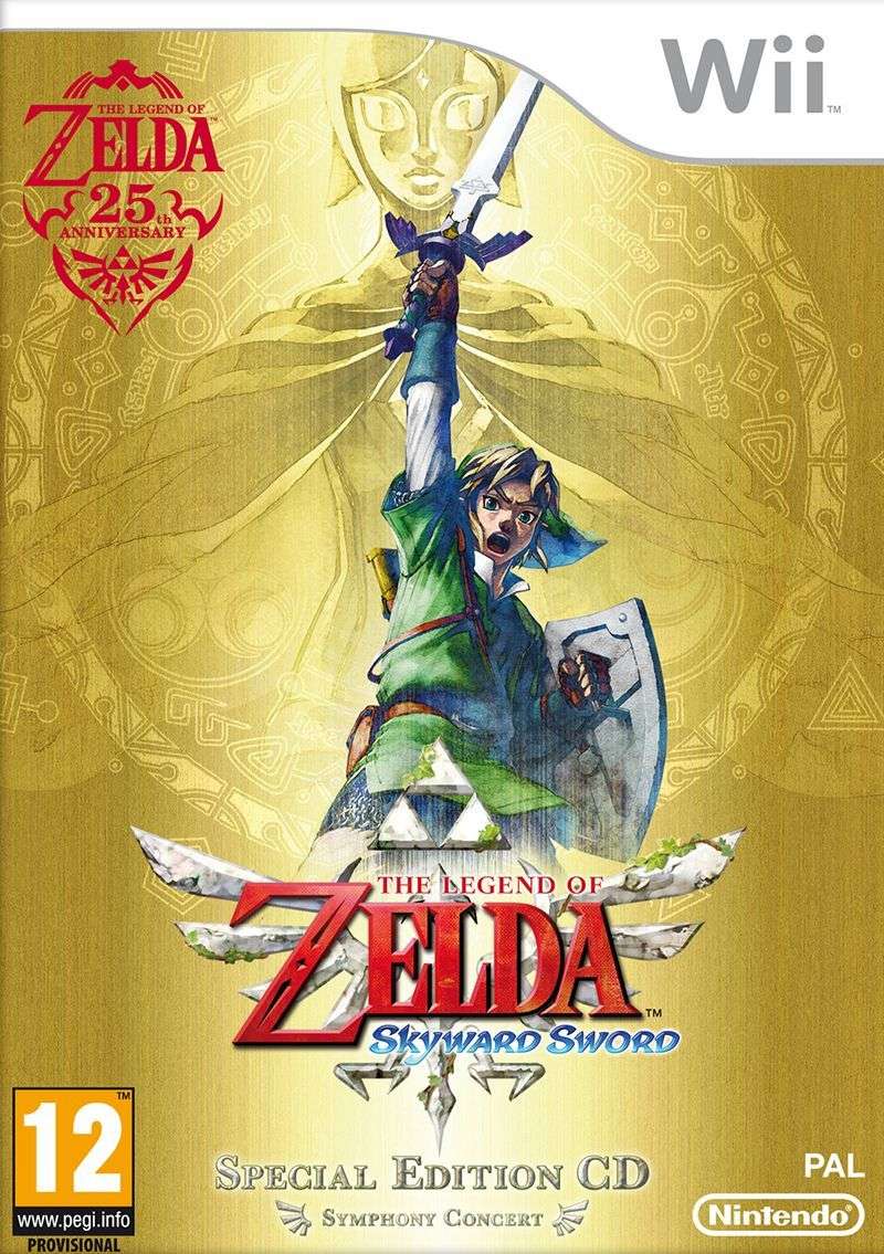 Legend of Zelda, The: Skyward Sword - Limited Edition (Wii)(Pwned) - Nintendo 200G
