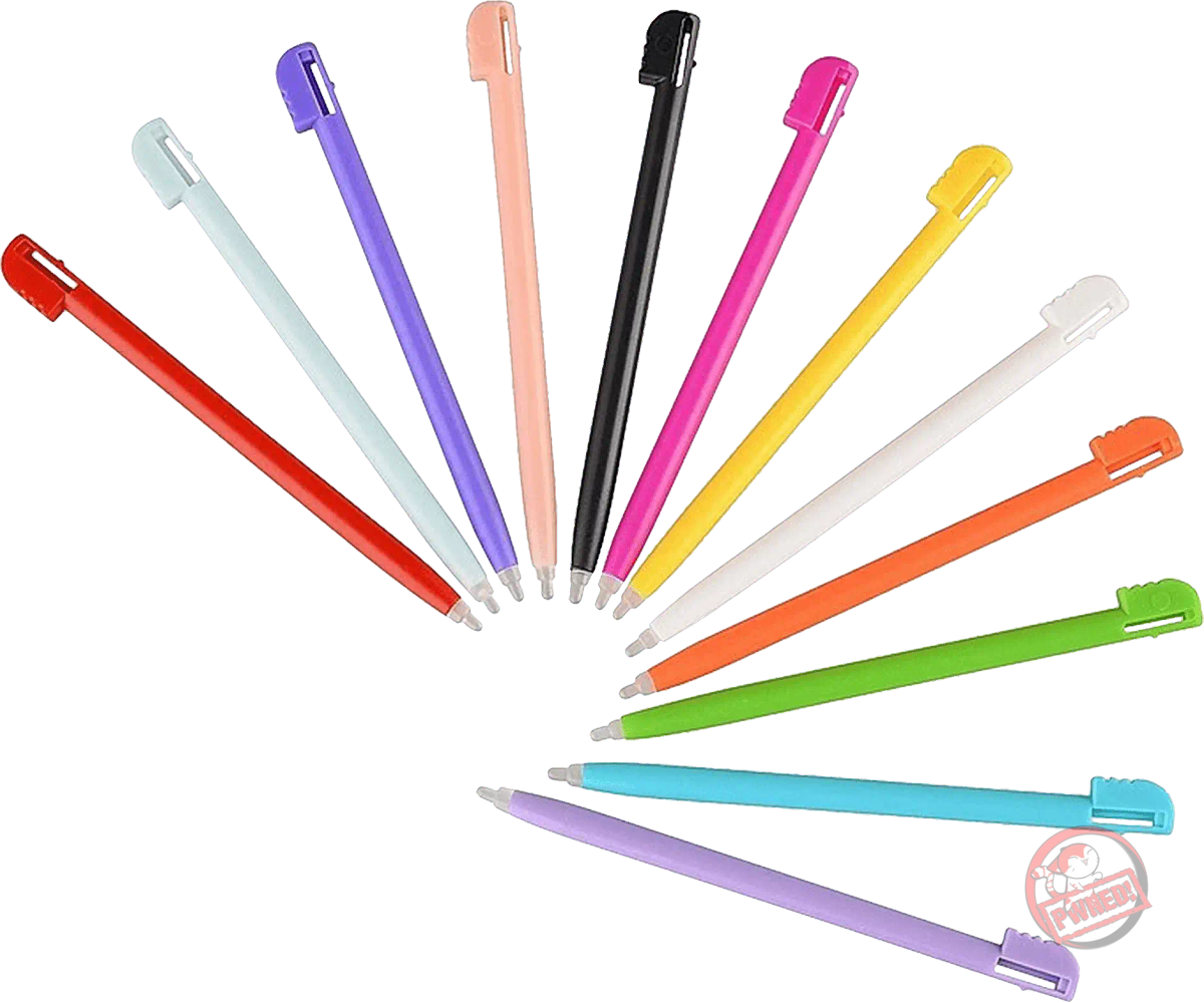 Nintendo DS Lite Stylus - Generic (DSL / DSi XL / 2DS / 3DS XL / Wii U)(New) - Various 30G