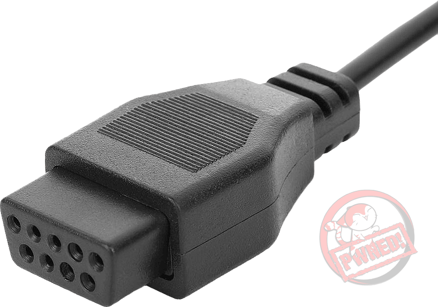 Nintendo 8-bit Famiclone 2 Button Controller - 9-pin Generic (NES)(Pwned)