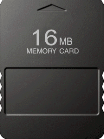 16MB PlayStation 2 Memory Card - Generic Black (PS2)(New)