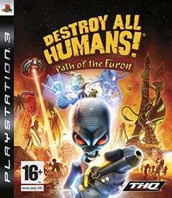 Destroy All Humans!: Path of the Furon (PS3)(Pwned)