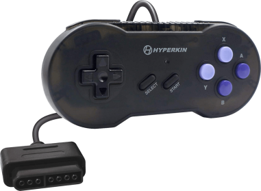 Hyperkin Super Nintendo 16-bit Scout Premium Controller - Space Black (SNES)(New)