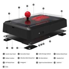 Mayflash F500 V2 Universal Arcade Fightstick (PC / PS3 / PS4 / Xbox 360 / Xbox One / Xbox Series /