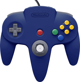 Nintendo 64 Controller - Blue (N64)(Pwned)