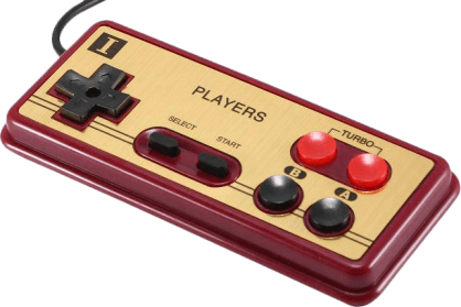Nintendo 8-bit Famiclone 4 Button 1P Controller - 15-pin Generic (NES)(New)