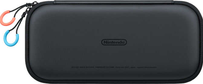 Nintendo Switch 2 Carrying Case & Screen Protector - Grey (NS2 / Switch 2)(New)