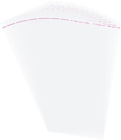 Game Sleeves 15cm x 32cm - 100 Pack (Multi Platform)(New)