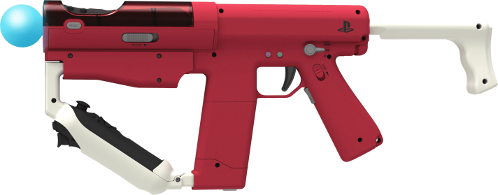 PlayStation Move Sharp Shooter Gun / Shooting Attachment (PS3)(Pwned)