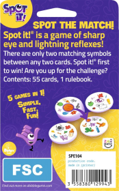 Spot It!: Classic - Pocket Edition (New)
