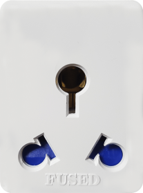 Universal World Plug Adapter for South Africa 3-Prong Wall Sockets (New)
