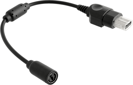Breakaway USB Cable for Wired Xbox Controllers - Generic Black (Xbox)(New)