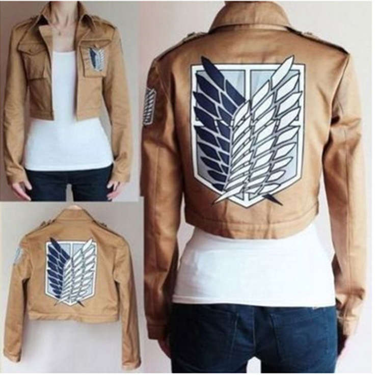 Attack on Titan Jacket Cosplay Costume
